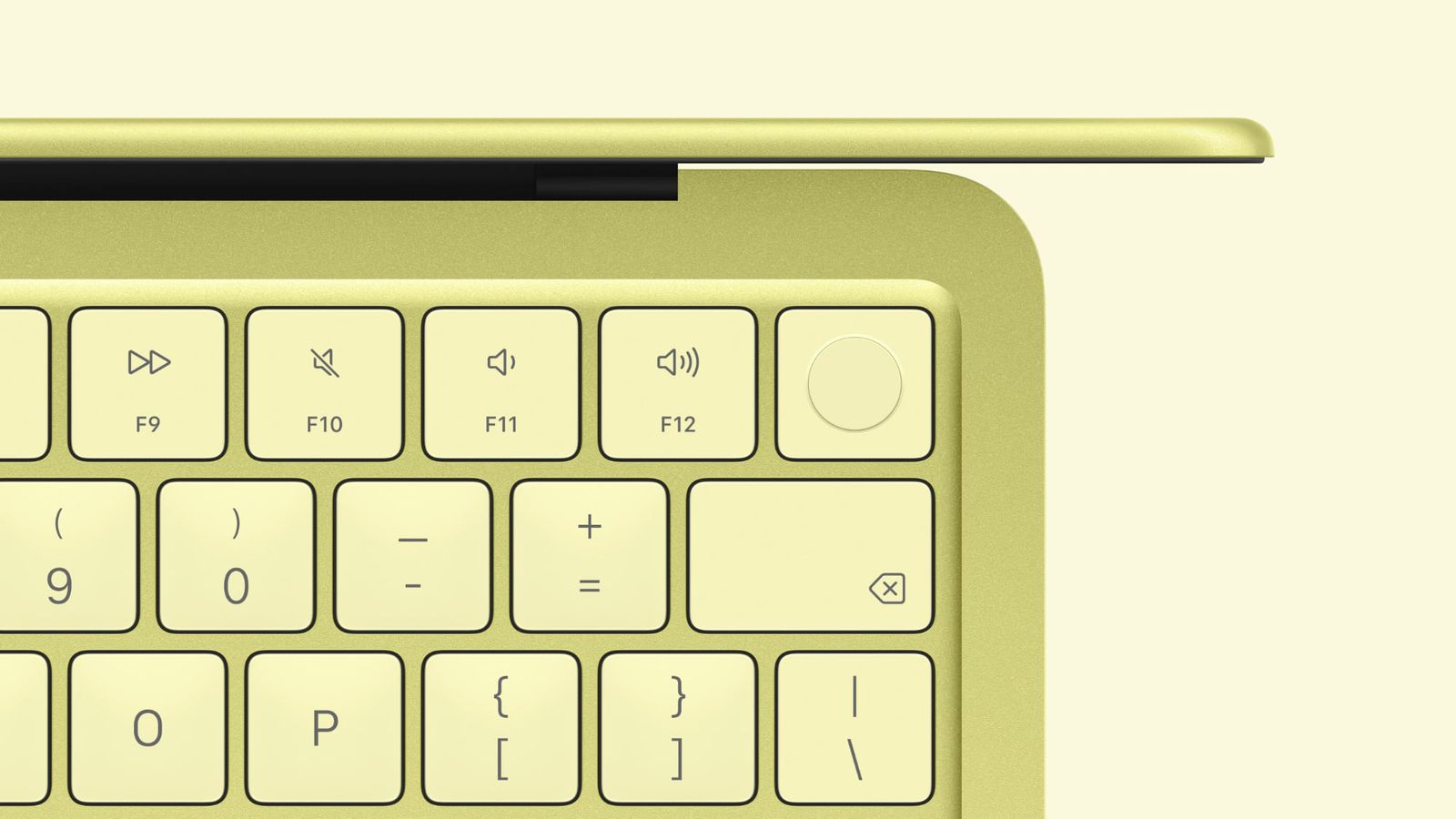 macbook neo touch id và bàn phím laptop apple